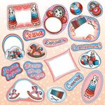 Бумага для скрапбукинга "С пополнением", 5 листов 15х15 см