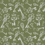 Бумага для скрапбукинга "Винтаж №№", 5 листов 30x30 см