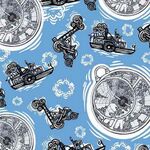 Бумага для скрапбукинга "Винтаж 1", 5 листов 15х15 см