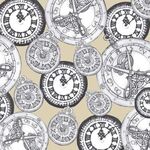 Бумага для скрапбукинга "Винтаж 1", 5 листов 15х15 см