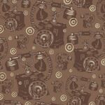 Бумага для скрапбукинга "Винтаж 1", 5 листов 15х15 см