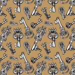 Бумага для скрапбукинга "Винтаж 1", 5 листов 15х15 см