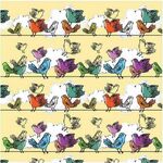 Бумага для скрапбукинга "Детство №№", 5 листов 15х15 см