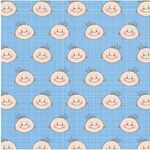 Бумага для скрапбукинга "Малыш №№", 5 листов 15х15 см