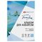 Альбом-склейка для акварели "Белые Ночи", 13 х19 см, 280 г/м2, 15 листов, 100% целлюлоза, среднее зерно