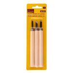 Набор резцов по дереву,3 шт.,в упак с европодвесом