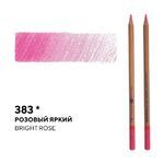 Карандаш профессиональный цветной "Мастер-класс" №383, розовый яркий