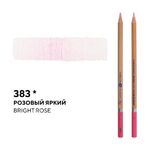 Карандаш профессиональный акварельный "Белые ночи" №383, розовый яркий