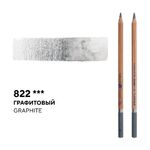 Карандаш профессиональный акварельный "Белые ночи" №822, графитовый