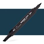 Маркер художественный спиртовой "Сонет" Twin Brush, аспидно-серый темный