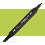 Маркер художественный спиртовой "Сонет" Twin Brush, жёлто-зеленый