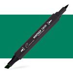 Маркер художественный спиртовой "Сонет" Twin Brush, зелёный попугай