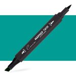 Маркер художественный спиртовой "Сонет" Twin Brush, изумрудный светлый