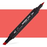 Маркер художественный спиртовой "Сонет" Twin Brush, кораллово-красный