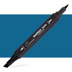 Маркер художественный спиртовой "Сонет" Twin Brush, морской синий