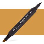 Маркер художественный спиртовой "Сонет" Twin Brush, охра жёлтая