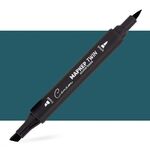 Маркер художественный спиртовой "Сонет" Twin Brush, сине-серый 7