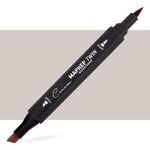 Маркер художественный спиртовой "Сонет" Twin Brush, тёплый серый 1