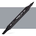 Маркер художественный спиртовой "Сонет" Twin Brush, холодный серый II 4