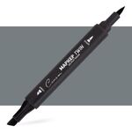 Маркер художественный спиртовой "Сонет" Twin Brush, холодный серый II 6