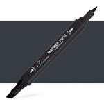 Маркер художественный спиртовой "Сонет" Twin Brush, холодный серый II 8