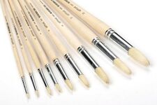 Кисть из щетины, круглая, длинная ручка, №12