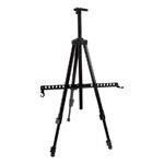 Мольберт-тренога металлический с чехлом, 123 х 100 х 140 (190) см