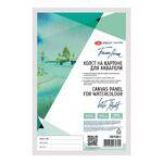 Холст акварельный грунтованный на картоне Белые ночи, 10х15 см, 100% хлопок