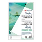 Холст акварельный грунтованный на картоне Белые ночи, 20х30 см, 100% хлопок