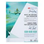 Холст акварельный грунтованный на картоне Белые ночи, 40х50 см, 100% хлопок