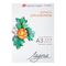 Папка с бумагой для акварели "Ладога", А3, 200 г/м2, 8 л, 100% целлюлоза, среднее зерно