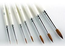 Колонок круглая короткая ручка Невская Палитра №4