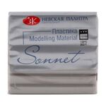 Пластика "Sonnet" , брус 56 г, серый светлый
