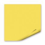 Бумага цветная "Folia" 130 г/м2, A4, желтый лимонный цв.№64/2012 в упаковке 20 листов