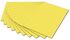 Бумага цветная "Folia" 300 г/м2, 50х70 см, желтый лимонный цв.№6112 в упаковке 10 листов