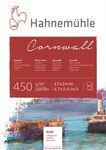 Hahnemuhle Альбом-склейка для акварели "Cornwall" , 450 г/м2, 17х24 см, 10 л, целлюлоза 100%, среднее зерно