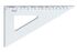 Угольник "KOH-I-NOOR" 60 градусов тип 60/200, пластиковый 074470000000RU