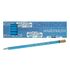Карандаш акварельный художественный Mondeluz "KOH-I-NOOR" 3720/18, 12 шт/уп, синий светлый