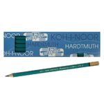 Карандаш акварельный художественный Mondeluz "KOH-I-NOOR" 3720/21, 12 шт/уп, сине-зелёный