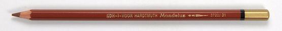 Карандаш акварельный художественный Mondeluz "KOH-I-NOOR" 3720/31, 12 шт/уп, коричневый светлый