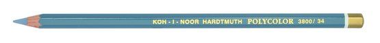 Карандаш художественный цветной Polycolor "KOH-I-NOOR" 3800, 12 шт/уп, голубовато-серый