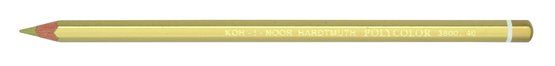 Карандаш художественный цветной Polycolor "KOH-I-NOOR" 3800, 12 шт/уп, золотой