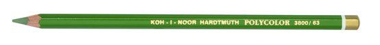 Карандаш художественный цветной Polycolor "KOH-I-NOOR" 3800, 12 шт/уп, оливковый светлый