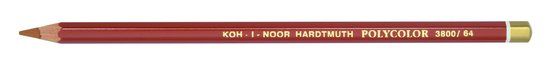 Карандаш художественный цветной Polycolor "KOH-I-NOOR" 3800, 12 шт/уп, охра жженая