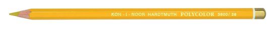 Карандаш художественный цветной Polycolor "KOH-I-NOOR" 3800, 12 шт/уп, охра золотая