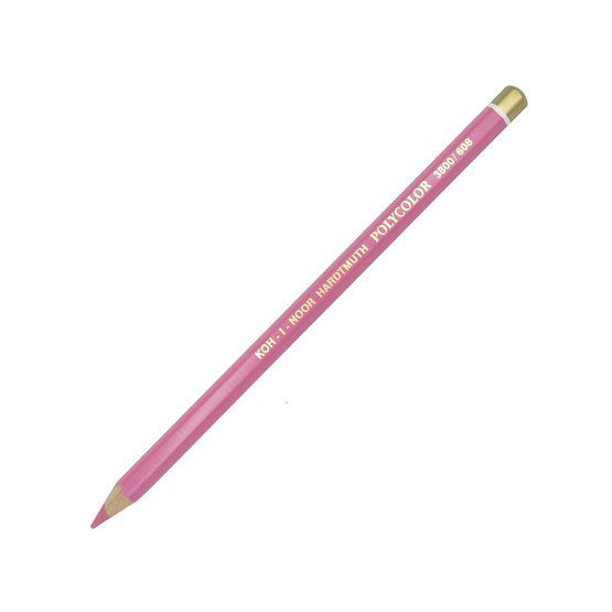 Карандаш художественный цветной Polycolor "KOH-I-NOOR" 3800, 12 шт/уп, франц. розовый светл