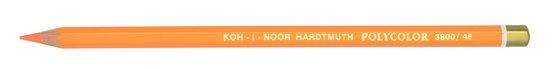 KOH-I-NOOR 3800/45 (12) Карандаш художественный цветной Polycolor, светло-оранжевый 12 штуп