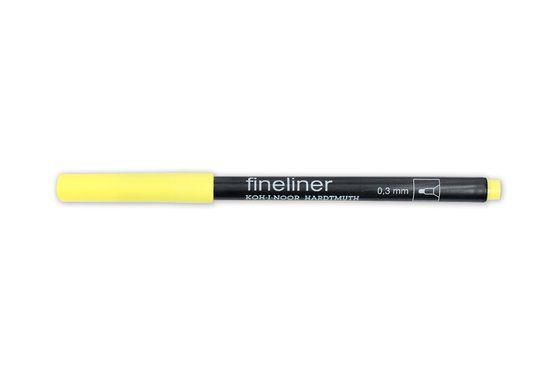 Линер Koh-I-Noor Fineliner 7021 (12), 0,3 мм, 12 шт/уп, коричневый