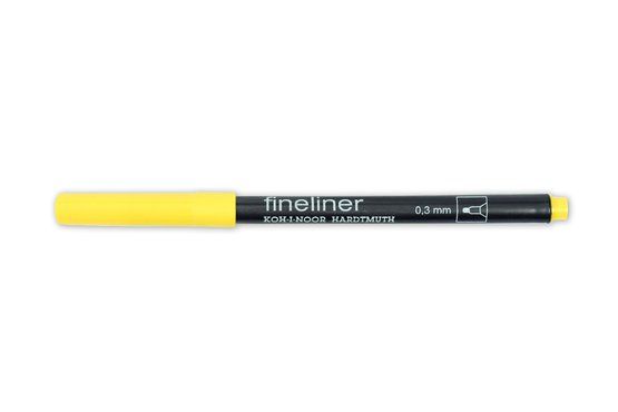 Линер Koh-I-Noor Fineliner 7021 (12), 0,3 мм, 12 шт/уп, коричневый