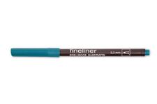 Линер Koh-I-Noor Fineliner 7021 (12), 0,3 мм, 12 шт/уп, кобальт зеленый темный